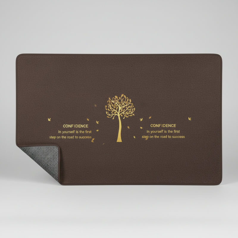 Decorative Anti-Slip Floor Mat – Tree Design