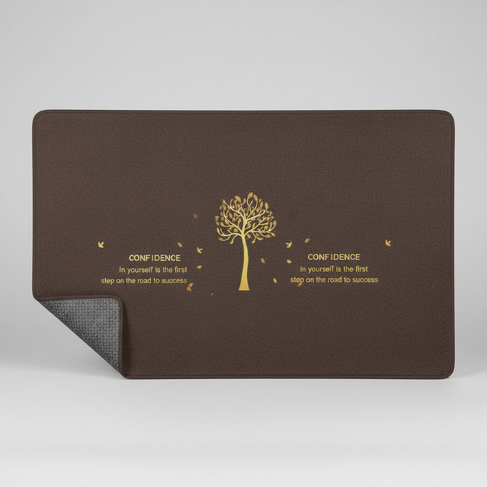 Decorative Anti-Slip Floor Mat – Tree Design