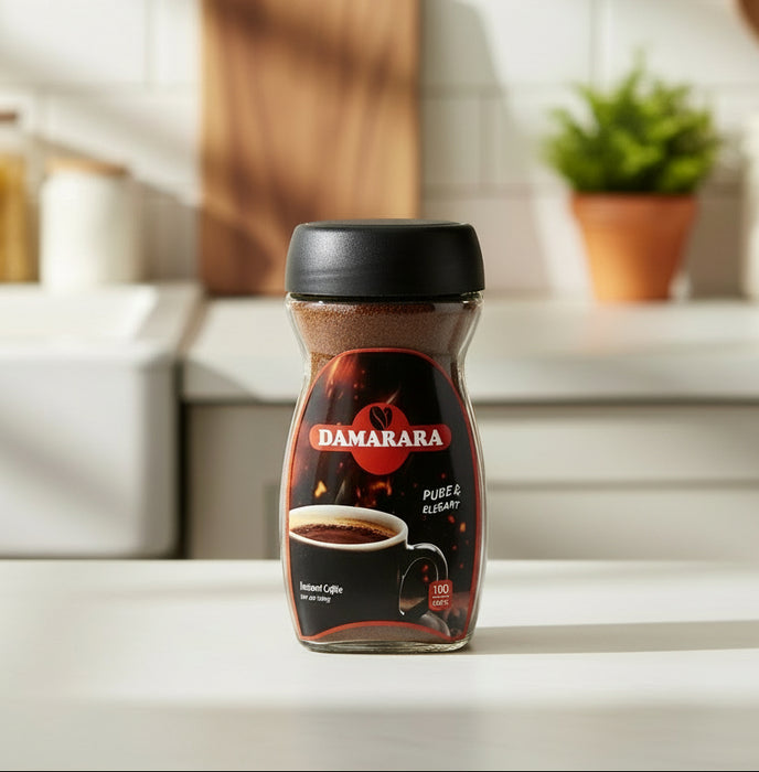 Damarara Pure & Elegant Instant Coffee 200g  100 Cups