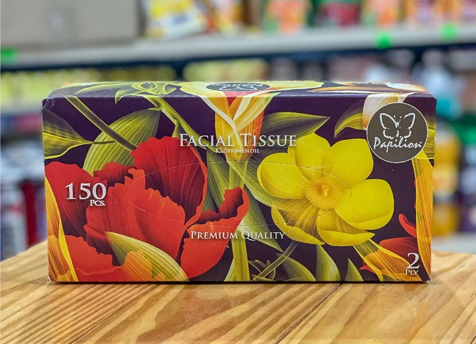 Papillon Premium Facial Tissue – 2-Ply 150 Sheets