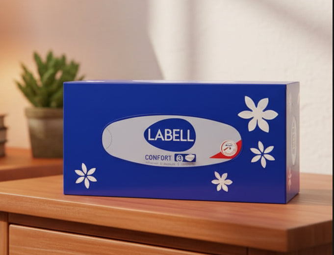 LABELL Confort 3-Ply Facial Tissues