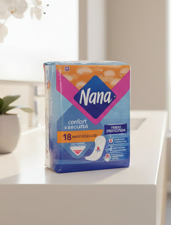Nana Comfort & Sécurité 18 Maxi Régulier Sanitary Pads 18pcs
