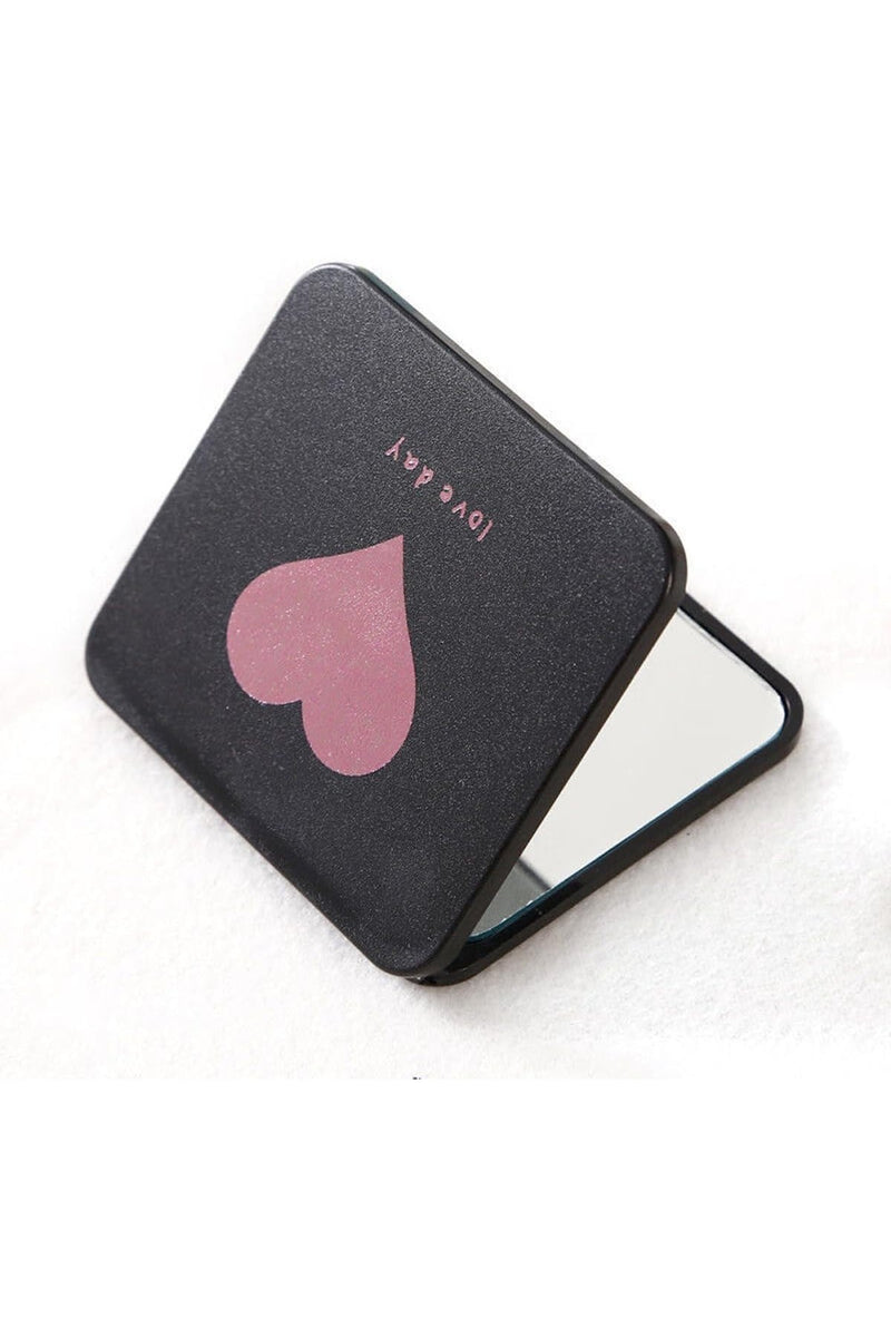 Premium Travel Makeup Vanity Compact Mirror – 2-Sided Folding Design