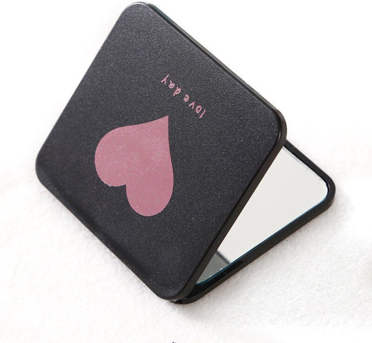 Premium Travel Makeup Vanity Compact Mirror – 2-Sided Folding Design