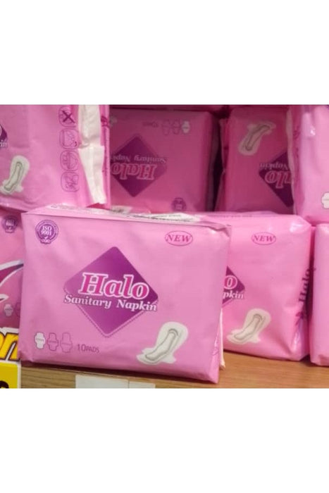 Halo Sanitary Napkins – 10 Pads 4pcs