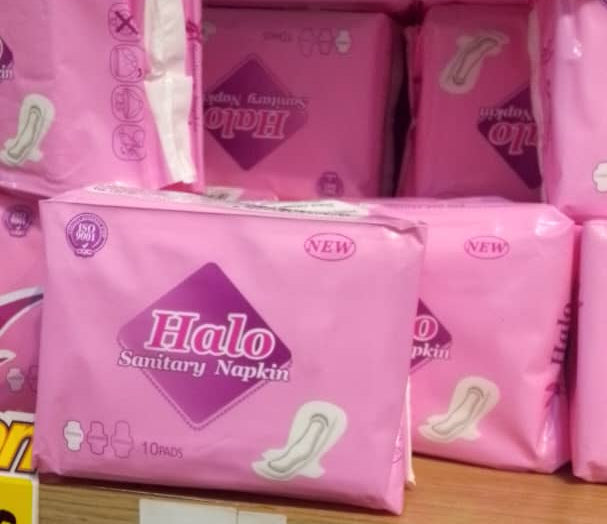 Halo Sanitary Napkins – 10 Pads 4pcs