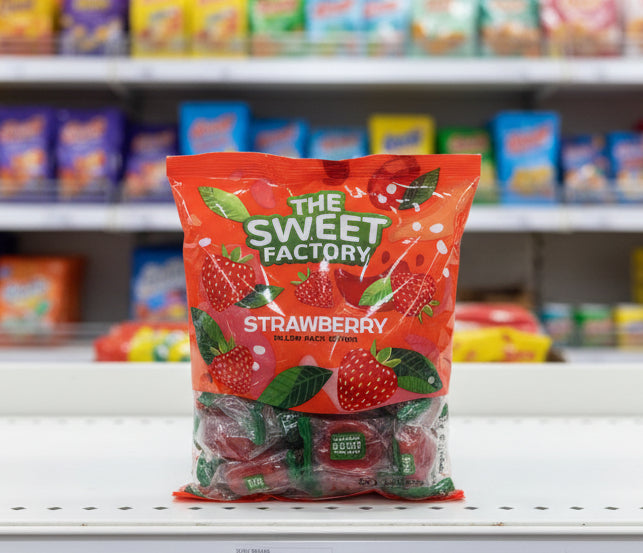 The Sweet Factory Strawberry Pillow Pack Edition Candies 200G