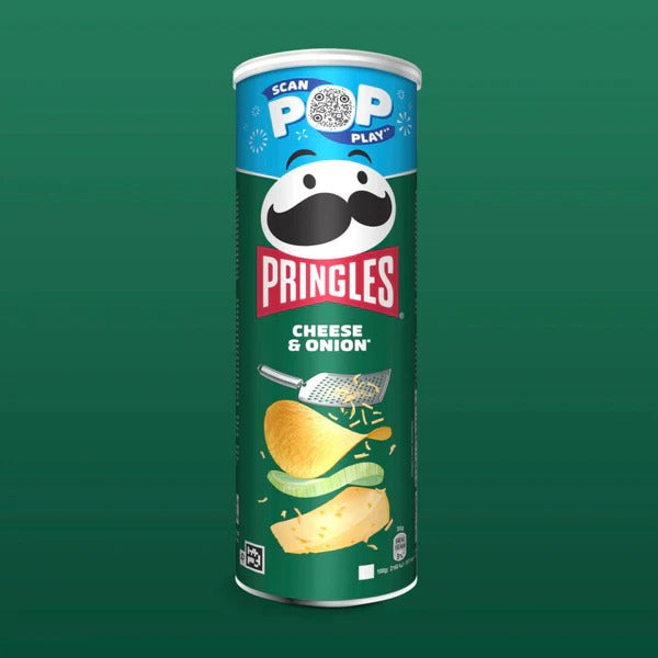 Pringles Cheese & Onion Flavored Crisps 165g