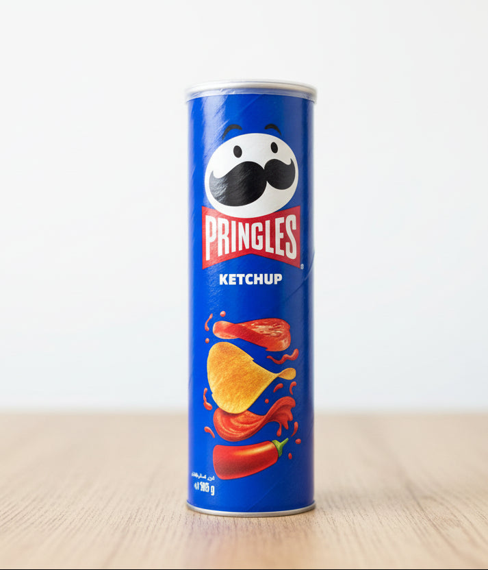 Pringles Ketchup Flavoured Potato Chips 165g
