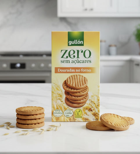 Gullón Zero Douradas no Forno Golden Baked Biscuits 330g