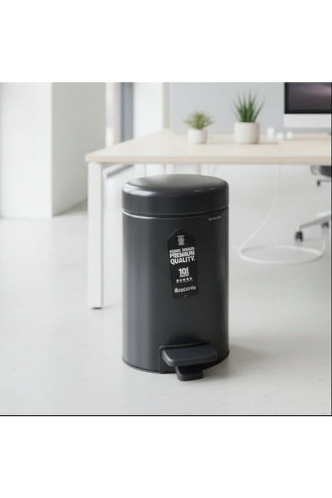 Brabantia NewIcon Pedal Bin – Soft-Close Hands-Free Trash Can 3L