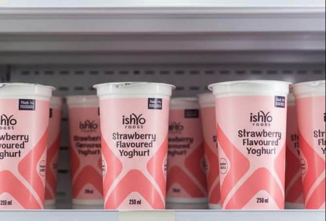 Ishyo Strawberry Flavoured Yoghurt 250ml