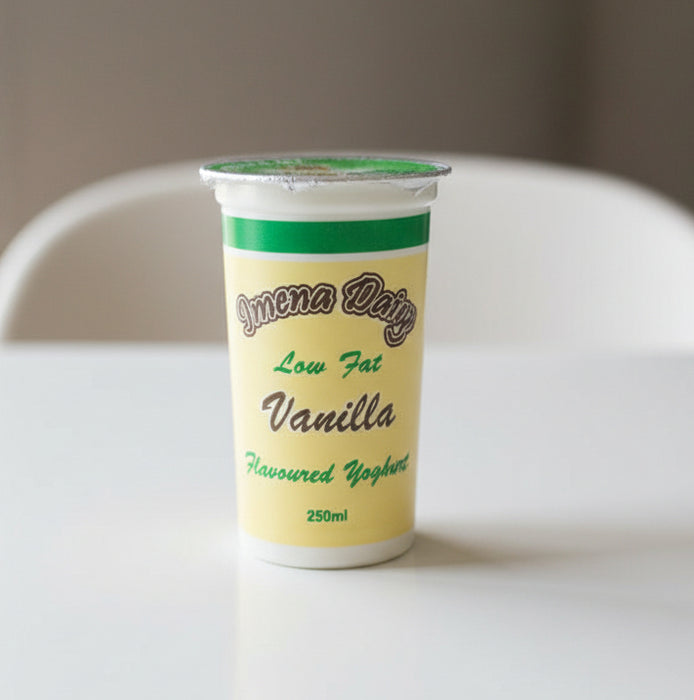 Imena Low Fat Vanilla Flavoured Yoghurt 250ml