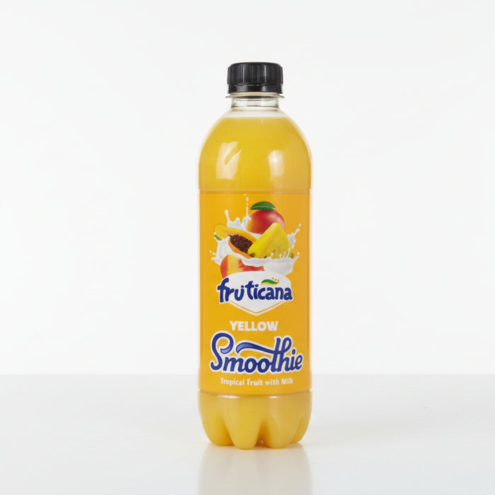Fruticana Yellow Smoothie – Tropical Sunshine Blend 500ml
