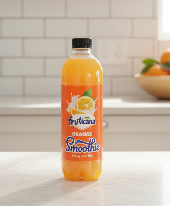 Fruiticana Orange Smoothie with Milk – Creamy Citrus Refresh 500ml