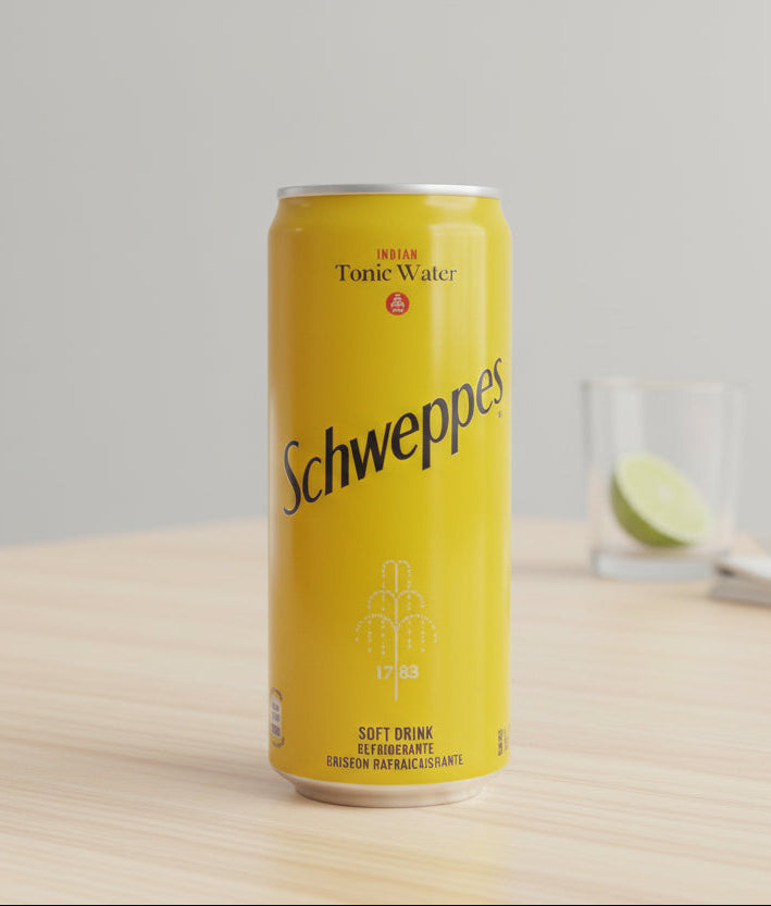 Schweppes Indian Tonic Water – Crisp & Refreshing 330ml