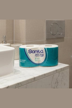 Sanita Serv-U Toilet Paper – Extra Soft 2 Rolls 700 Sheets
