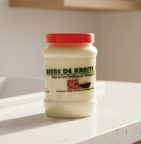 Pure Shea Butter Beurre de Karité – Nourishing Hair & Body Care 500g