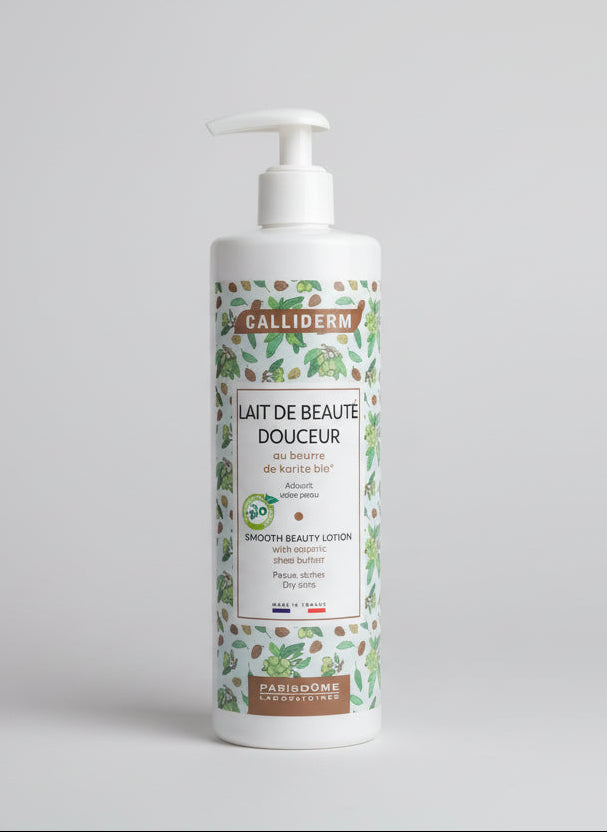 Calliderm Lait de Beauté Douceur – Smooth Beauty Lotion with Organic Shea Butter 500ml