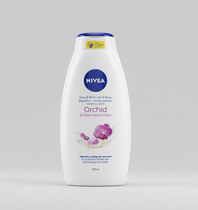 Nivea Orchid & Cashmere Extract Shower Gel – 750 ml