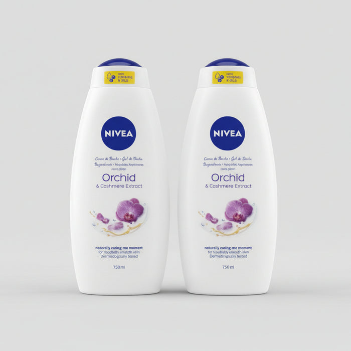 Nivea Orchid & Cashmere Extract Shower Gel – 750 ml