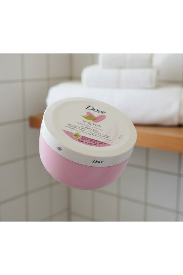 Dove Body Love Beauty Cream – 24H Moisture for Face Hands & Body 250ml