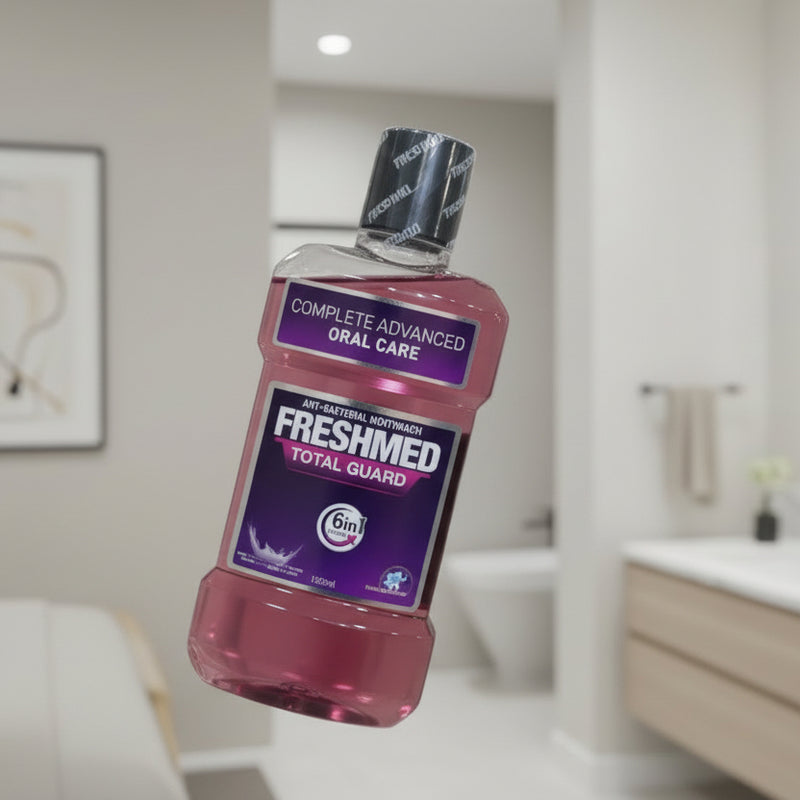 Freshmed Total Guard Anti-Bacterial Mouthwash – Advanced Oral Care 500ml