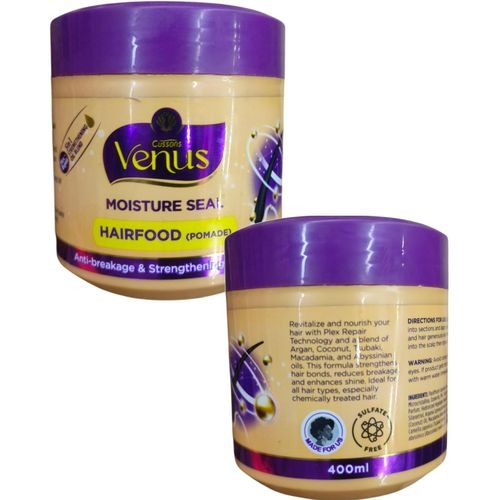 Cussons Venus Moisture Seal Hair Food Pomade –Breakage & Strengthening Solution 400g