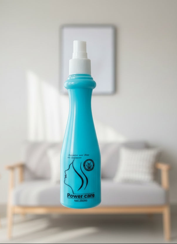 Power Care Hair Shine Spray – Sky Blue Edition Frizz Control & Radiant Shine 250ml