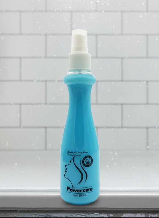 Power Care Hair Shine Spray – Sky Blue Edition Frizz Control & Radiant Shine 250ml