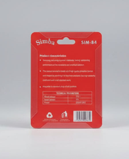 Simba Multi-Socket Adaptor Plug SIM-84 – Universal International Power Adaptor