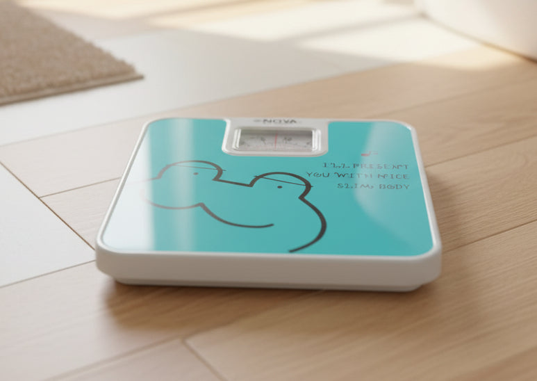 Nova Mechanical Personal Scale – Analog Bathroom Scale