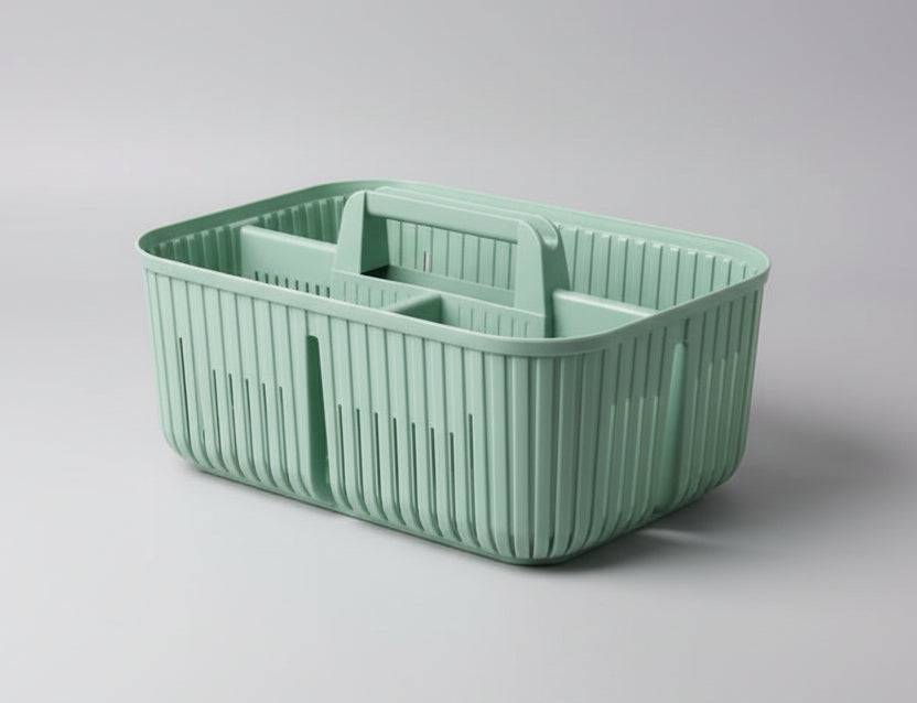 Herevin Grey Multi-Purpose Storage Basket with Handle