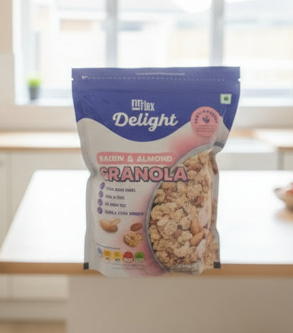 Fit & Flex Delight Raisin & Almond Granola – 500g