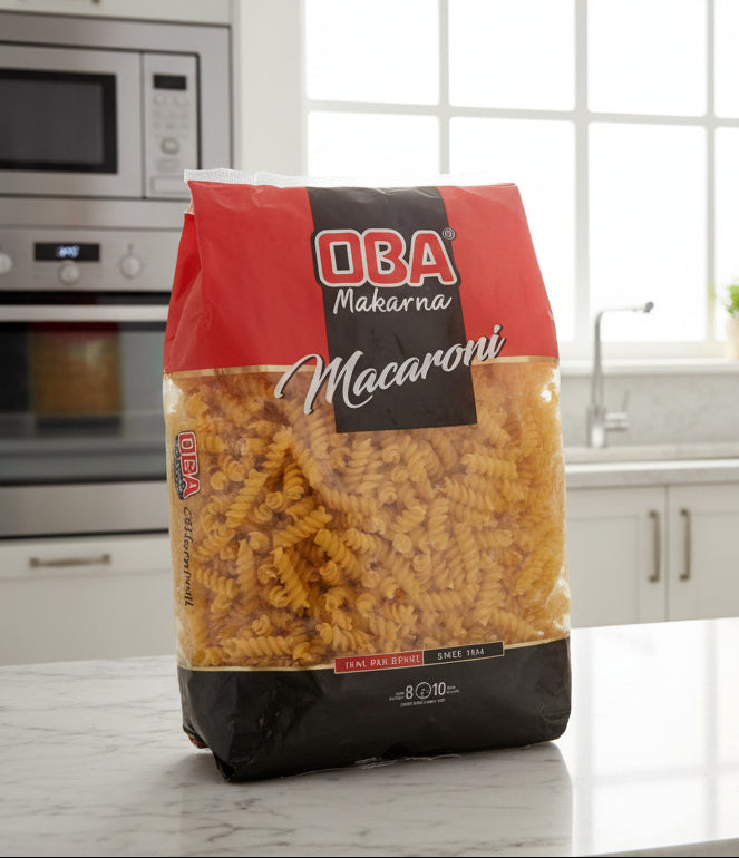Oba Burgu Rotini Macaroni Fusilli Pasta 500g