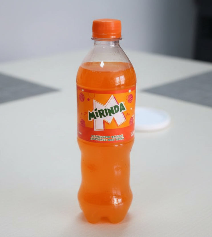 Mirinda Orange Carbonated Soft Drink 500ml