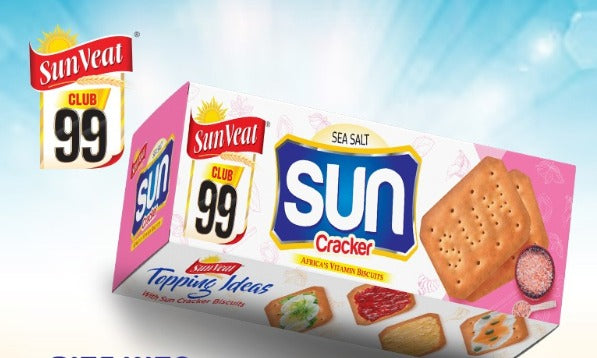 Sunveat Club 99 Sea Salt Sun Crackers 140g
