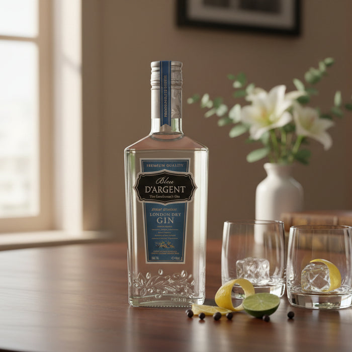 Bleu D’Argent London Dry Gin – French Craft Elegance 70cl