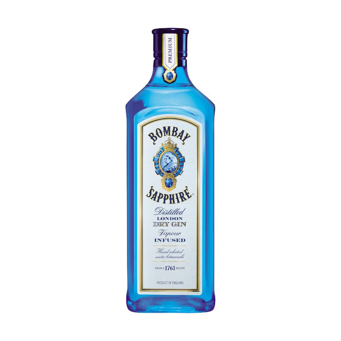 Bombay Sapphire London Dry Gin – Iconic Blue Bottle 1pc 1L