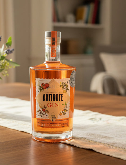 Antidote Gin Orange de Corse – French Citrus Craft Gin 70cl