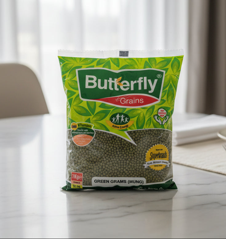 Butterfly Green Grams Mung Beans 1kg