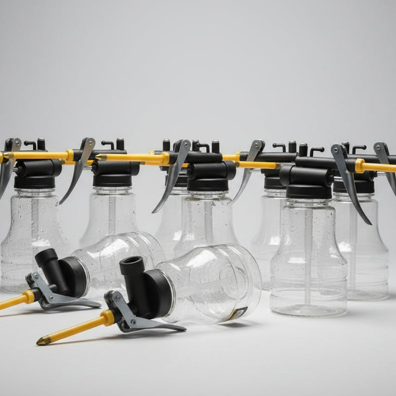 Deli DL2402 Plastic Oil Can – 250ml Transparent Oiler