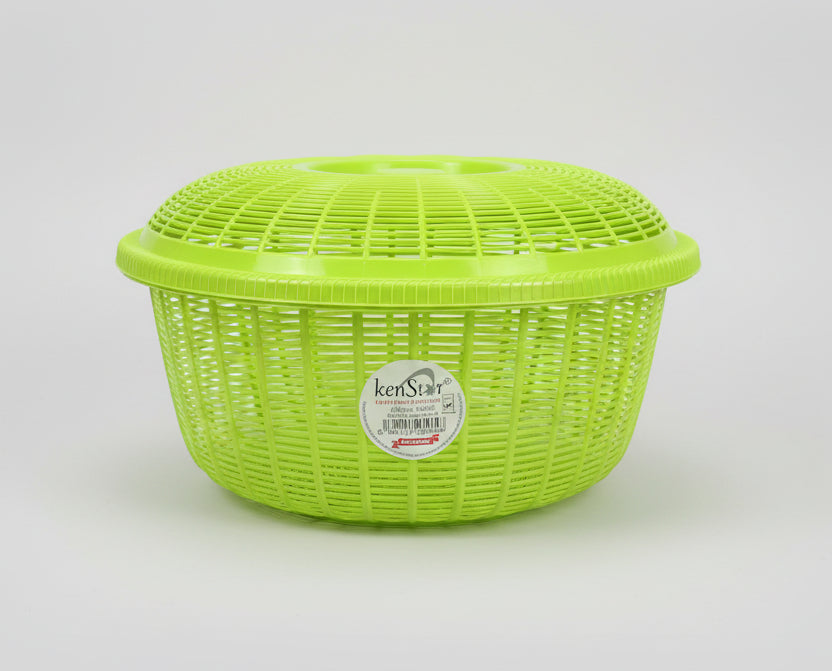 KenStar Round Plastic Basket with Lid
