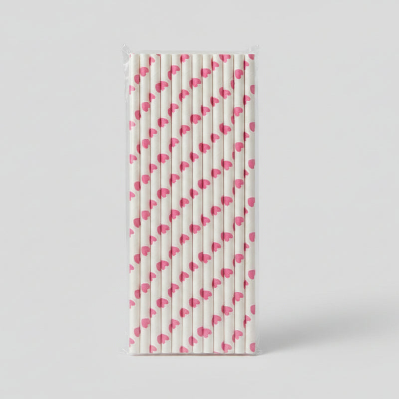 Disposable Drinking Straws – Pack 25pcs
