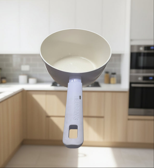 White Plastic Tiborang Kitchen Water Scoop – Lightweight & Easy to Use