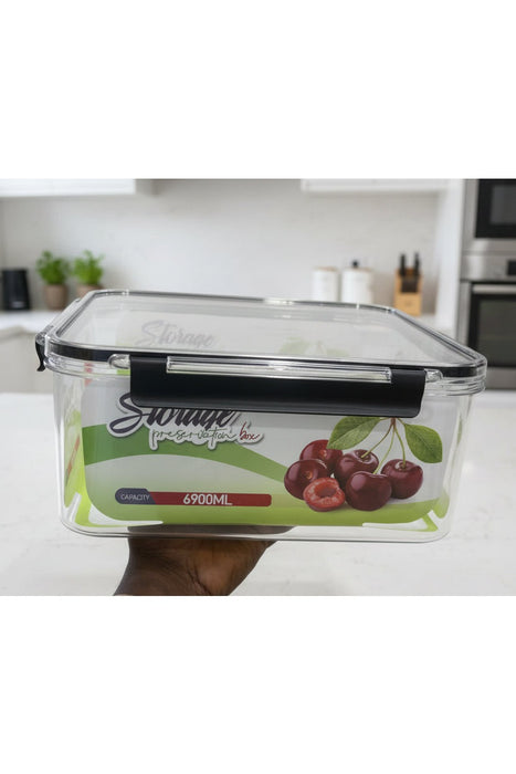 Rectangular Glass Food Storage Container – Different ml with Locking Lid
