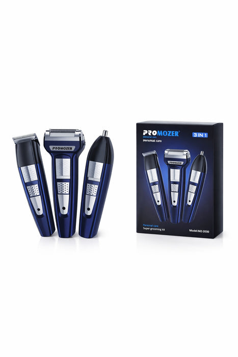 ProMozer MZ-2030 3-in-1 Personal Care Super Grooming Kit