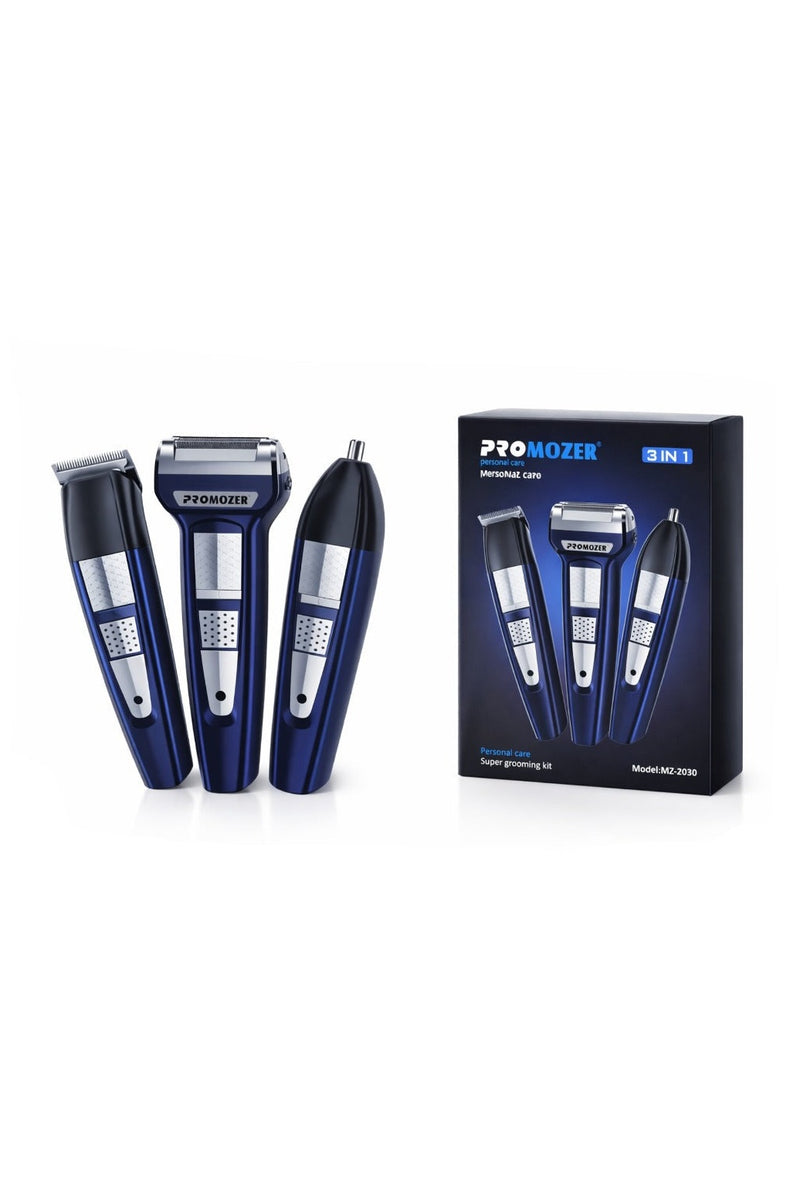 ProMozer MZ-2030 3-in-1 Personal Care Super Grooming Kit