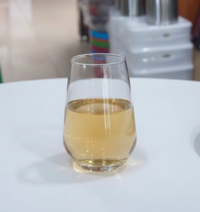 Red Cherry Amber Blown Tumbler Glasses – Set of 6pcs