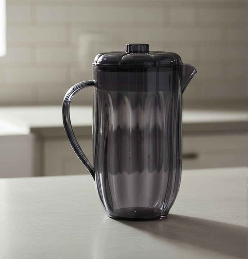 Plastic Cold Water Jug  and Cup 4pcs – Safe & Durable Beverage Container 2.0L